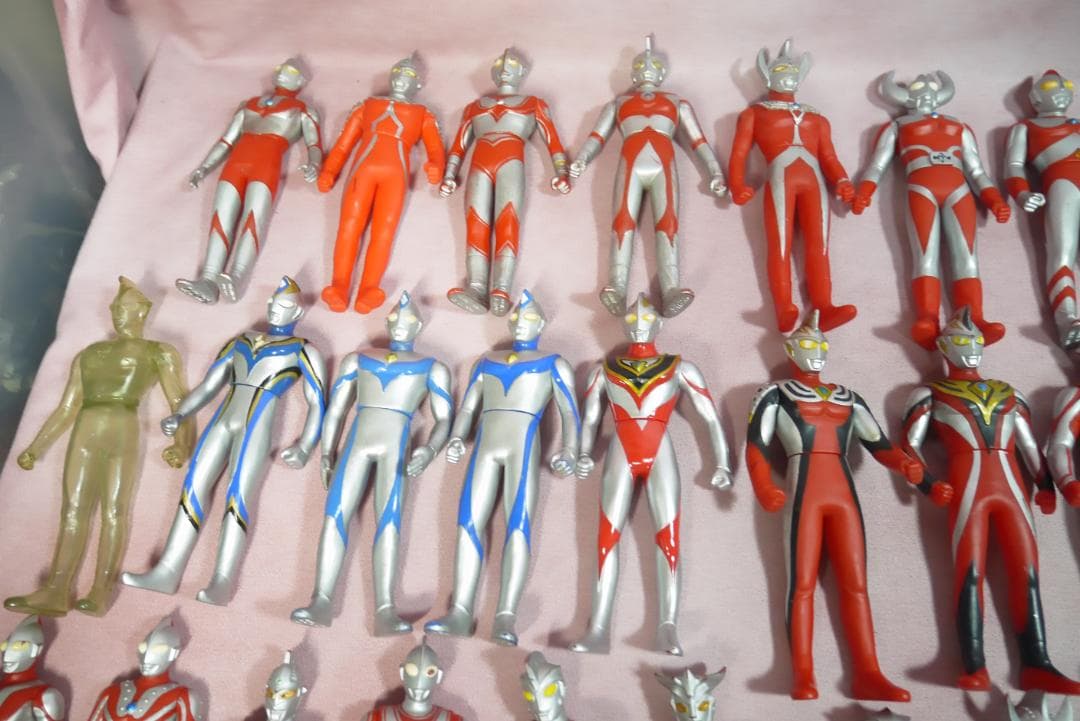 ウルトラヒーローシリーズ800　ウルトラヒーローシリーズ500　ソフビ71体