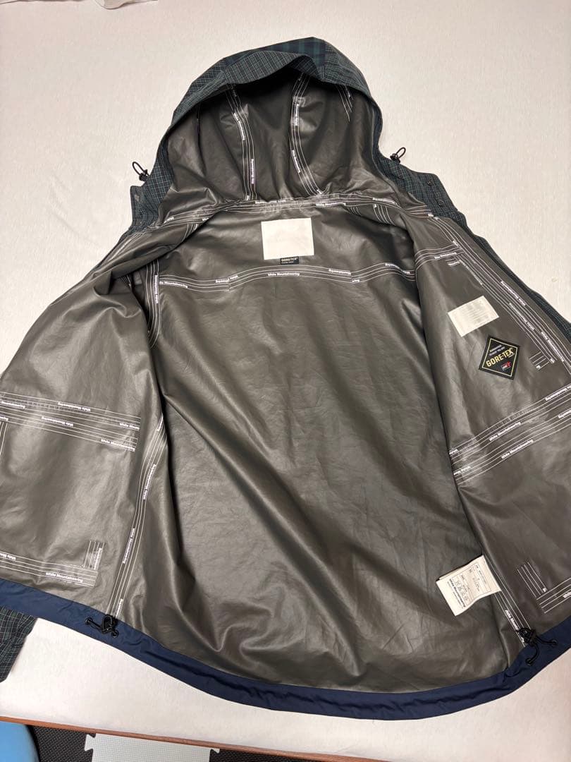 ホワイトマウンテニアリング　マウンテンパーカー　ゴアテックス　ブラックウォッチ3