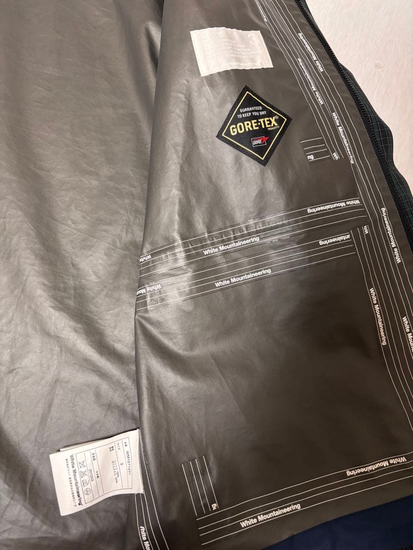 ホワイトマウンテニアリング　マウンテンパーカー　ゴアテックス　ブラックウォッチ3