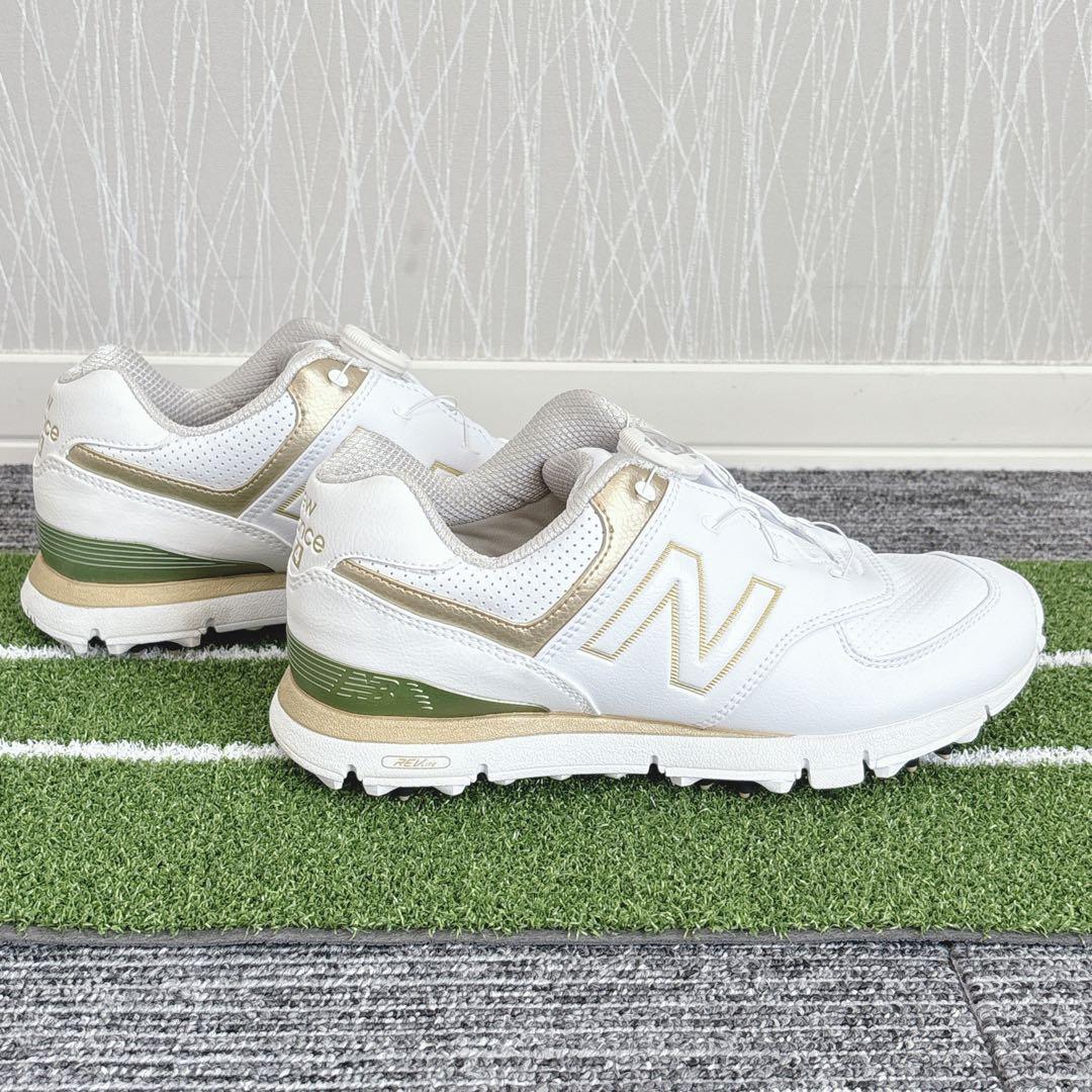 超美品❗️ニューバランス ゴルフシューズ/スパイク 23.5センチ BOA