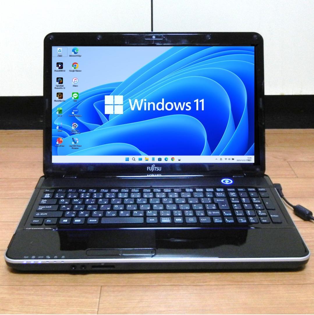 i5 SSD オフィス メモ8 富士通 ノートパソコン fmv LIFEBOOK