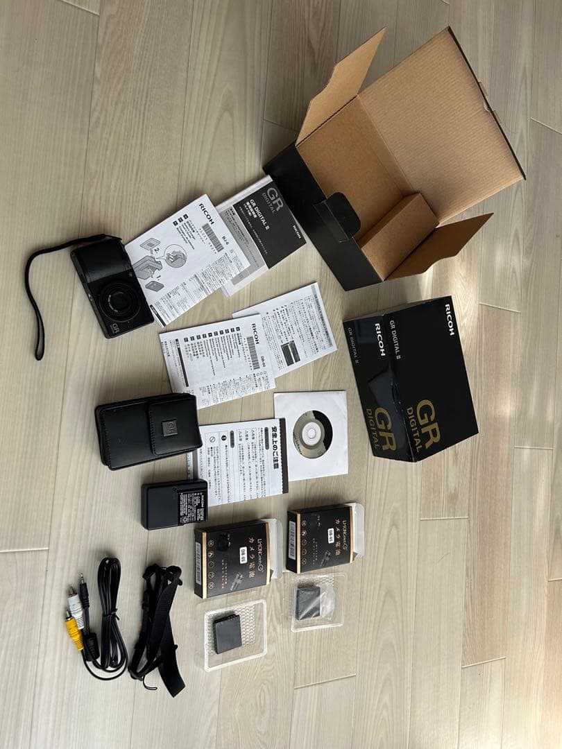 Ricoh GR IIリコーデジタルカメラ　箱あり