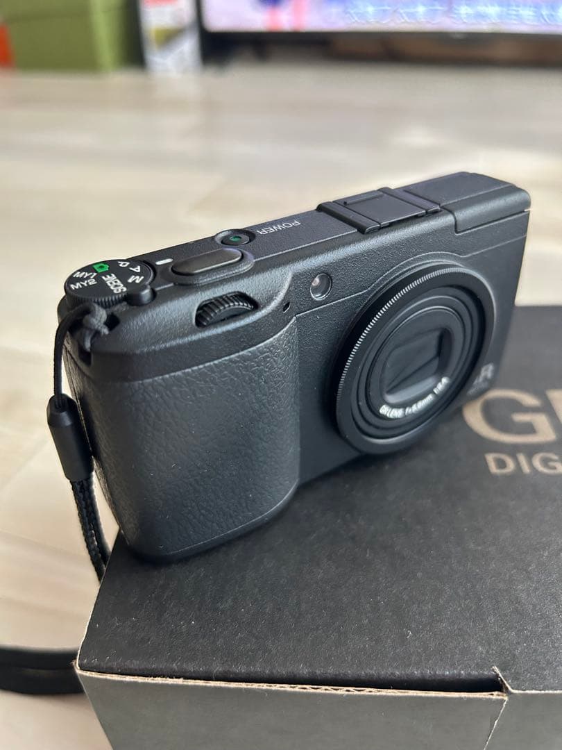 Ricoh GR IIリコーデジタルカメラ　箱あり