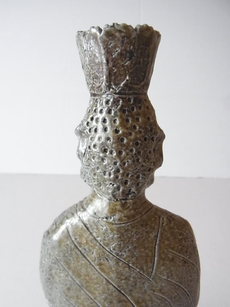 小嶋亜創『灰釉陶仏』初期伊万里 李朝 古唐津 黒高麗 オンギ くらわんか