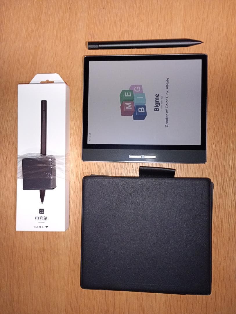 Bigme B751C E-ink タブレット + 予備のペン（未使用）
