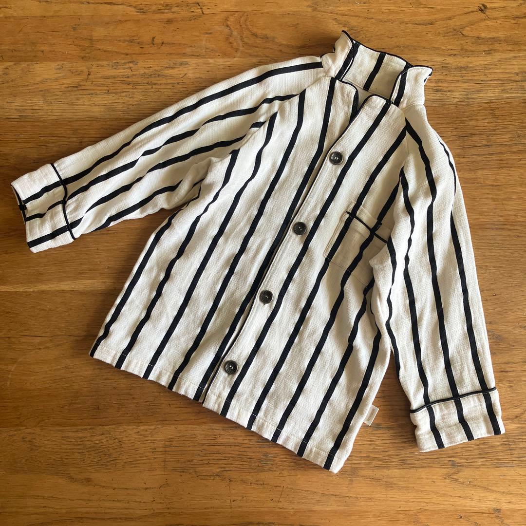 キッズ ナイトウエア パジャマ 部屋着 calmy 1 stripe