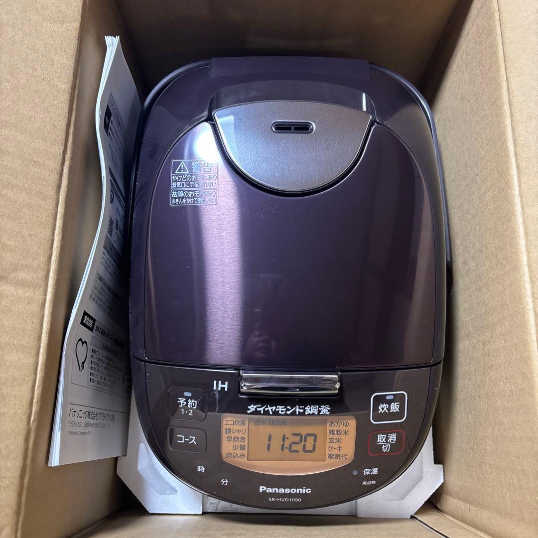 Panasonic SR-HVD1090-T 炊飯器 1.0L 5.5合炊き
