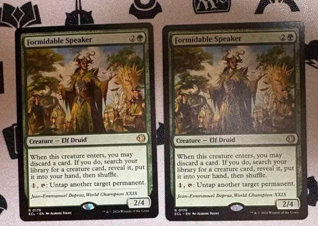 MTG 並外れた語り部 英語2枚セット