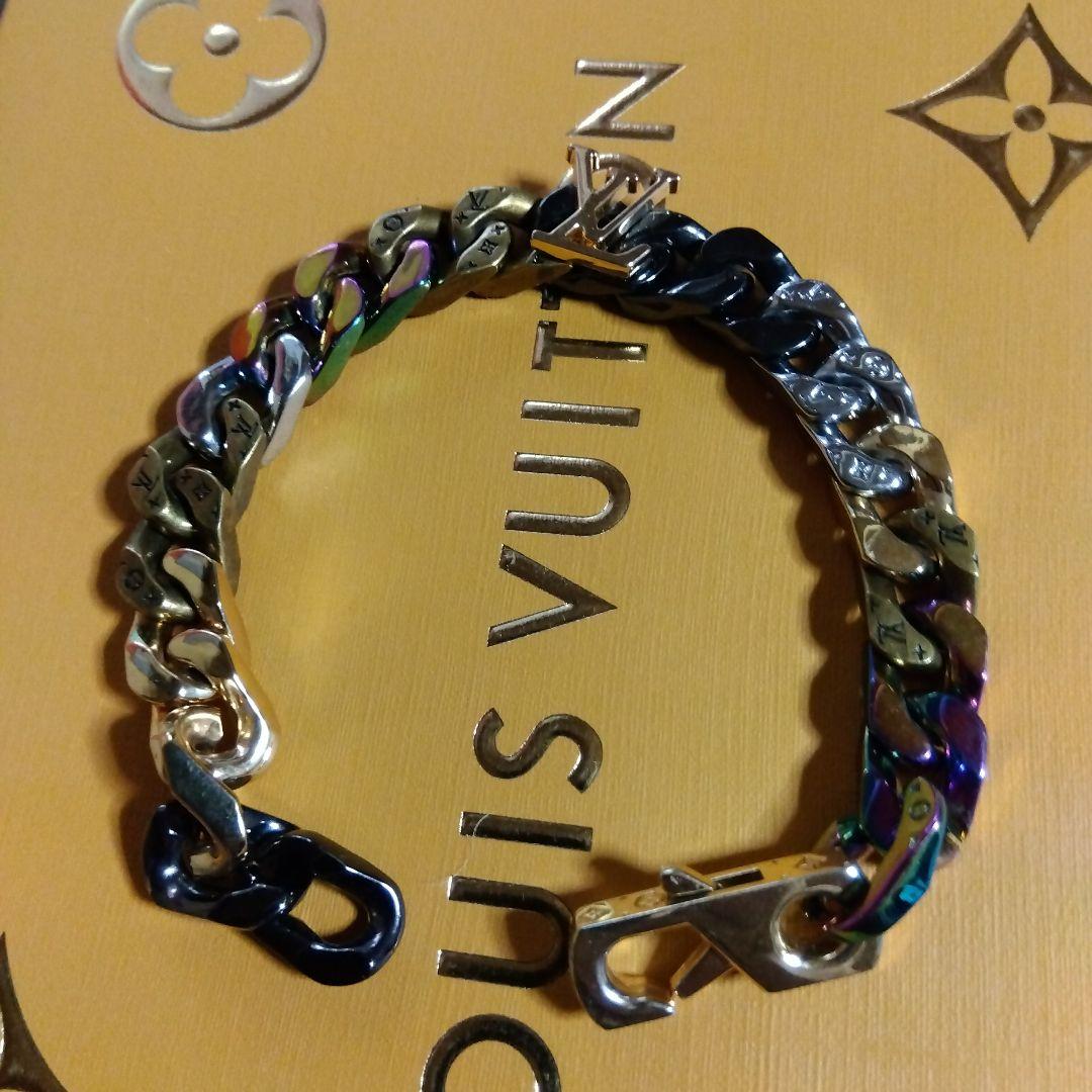 Louis Vuitton マルチカラーチェーンネックレス