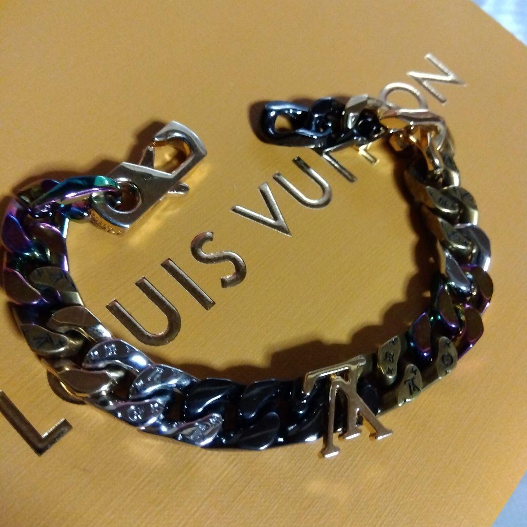 Louis Vuitton マルチカラーチェーンネックレス