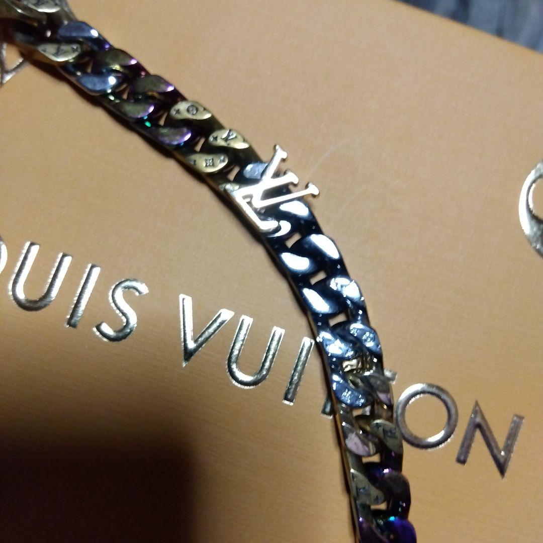 Louis Vuitton マルチカラーチェーンネックレス