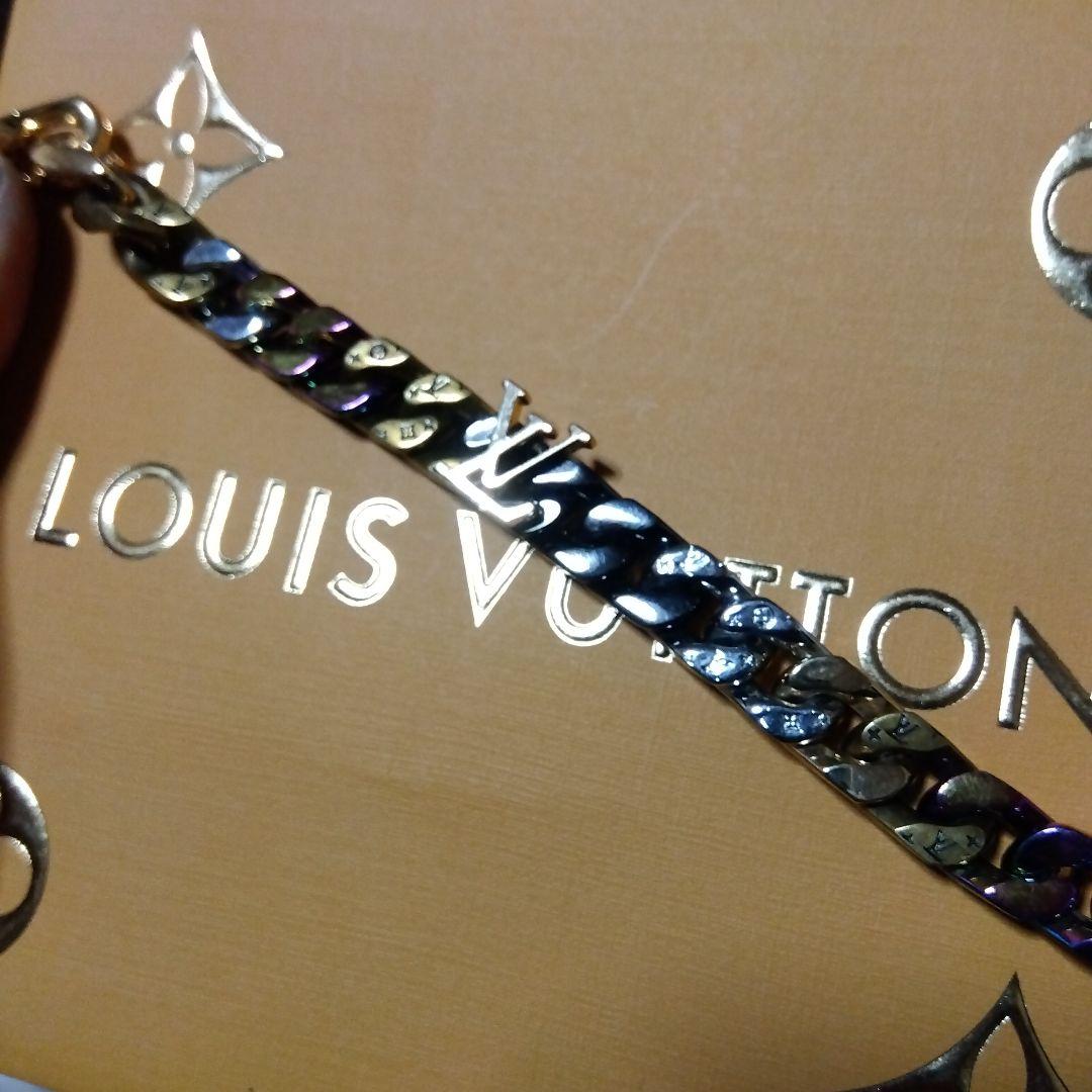 Louis Vuitton マルチカラーチェーンネックレス