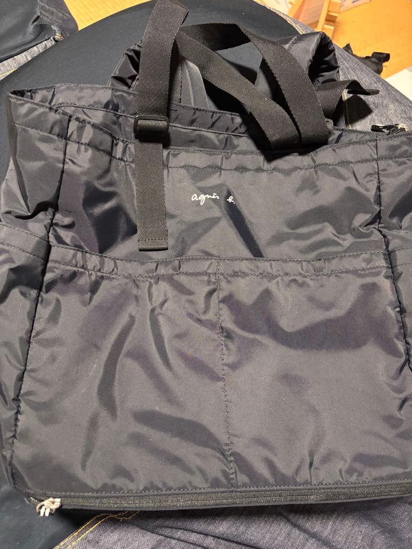 お値下げしました！8月1日アニエスベー ペアレンツバッグ（マザーズバッグ） 美品