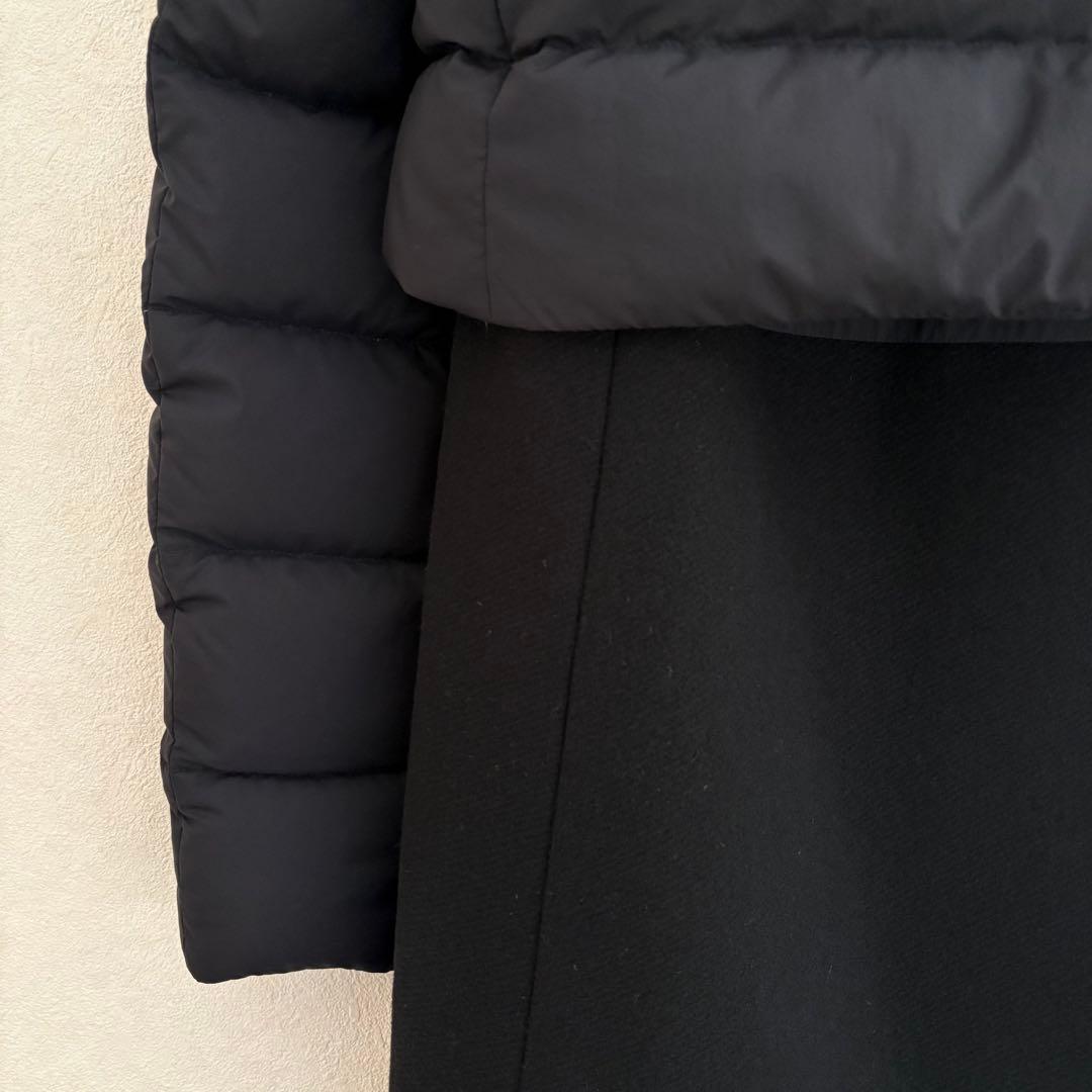 ヘルノ　HERNO ダウン　コート　コンビネーション　レディース　ブラック