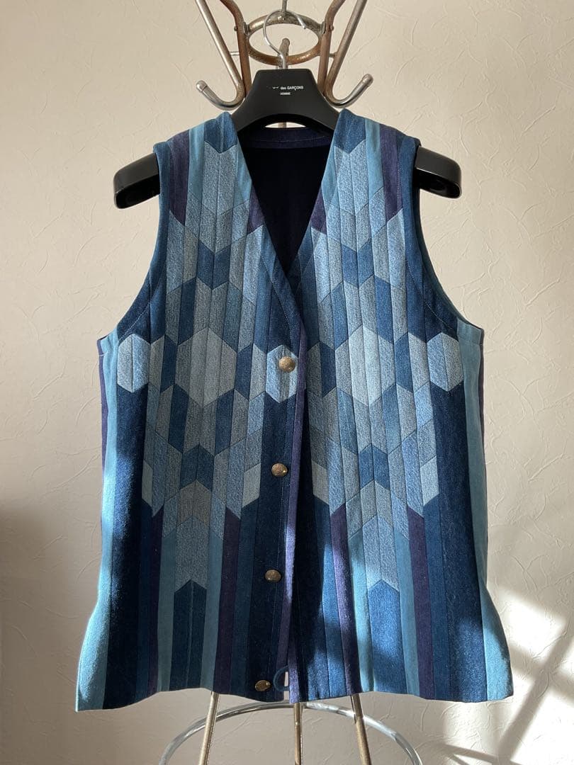 m*o様 SEVEN BY SEVENリワークデニムベスト★おまけ付き