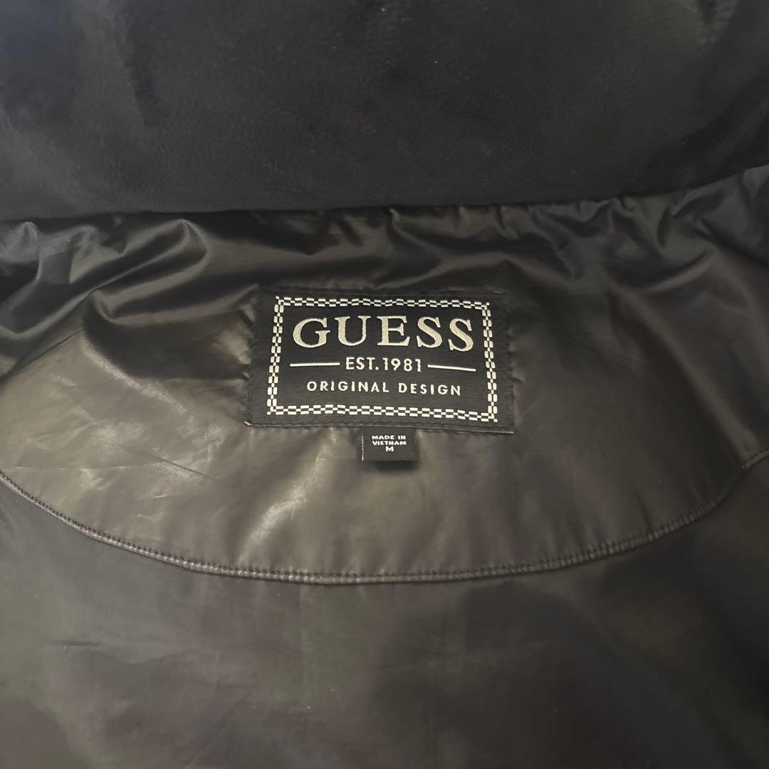 GUESS ブラック ダウンジャケット Mサイズ