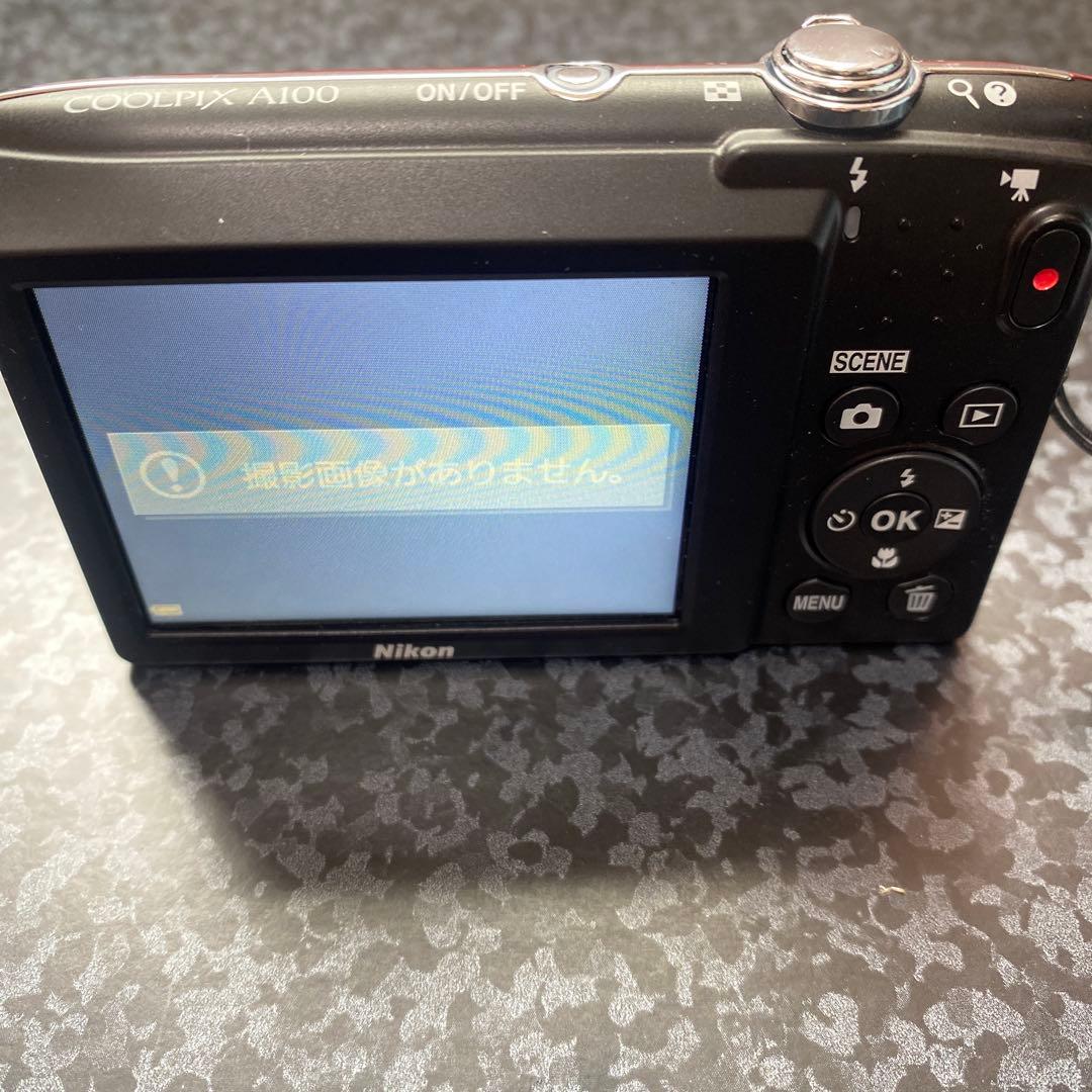 Nikon COOLPIX A100 レッド 本体 他付属品