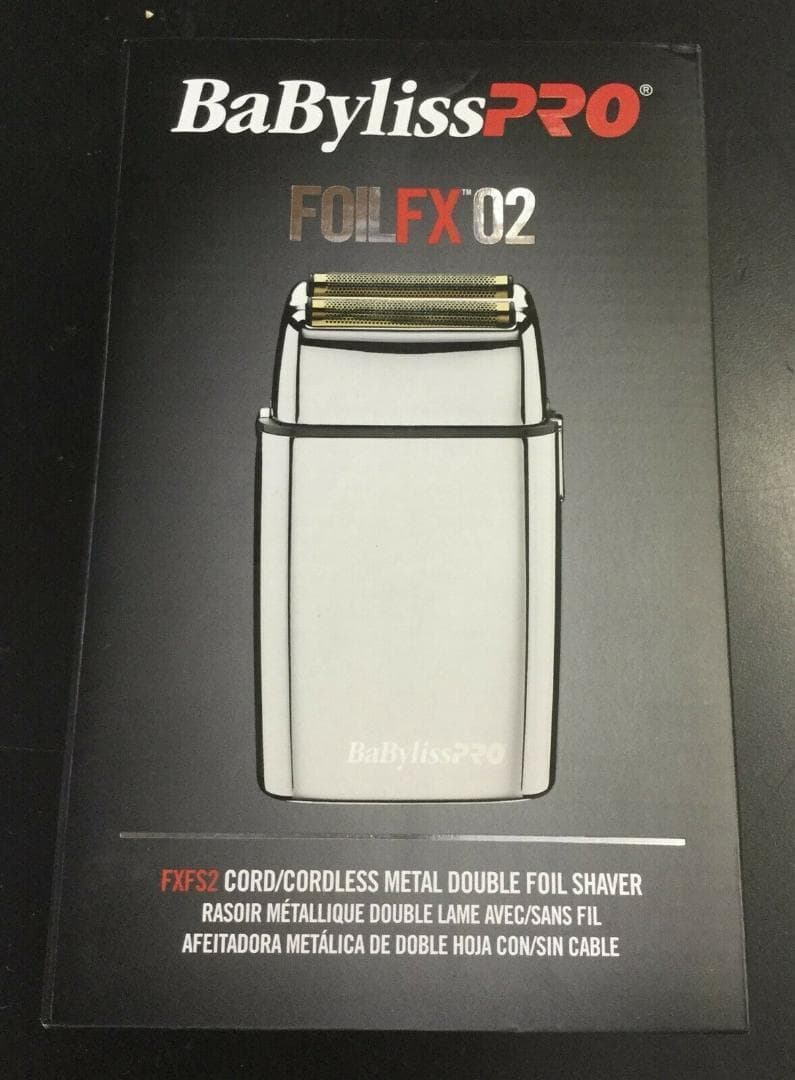 新品未使用 BaByliss Pro FOILFX02 Cordlessシルバー