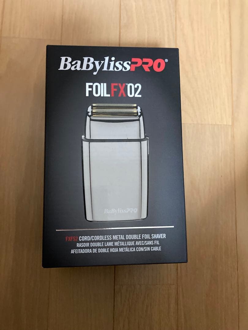 新品未使用 BaByliss Pro FOILFX02 Cordlessシルバー