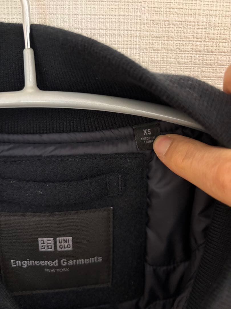 え*ら様 日本未発売UNIQLO×EG PUFFTECH MA-1