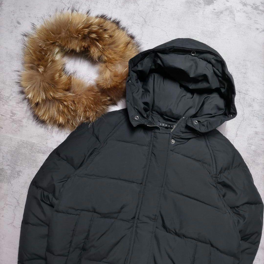 定価¥65,000 短丈 ダウンジャケット ダブルジップ コヨーテファー y2k