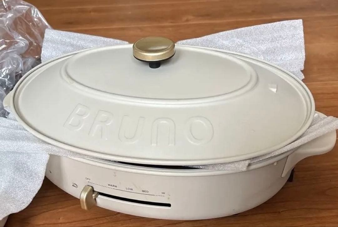 ブルノ　ホットプレート　BOE053-GRE
