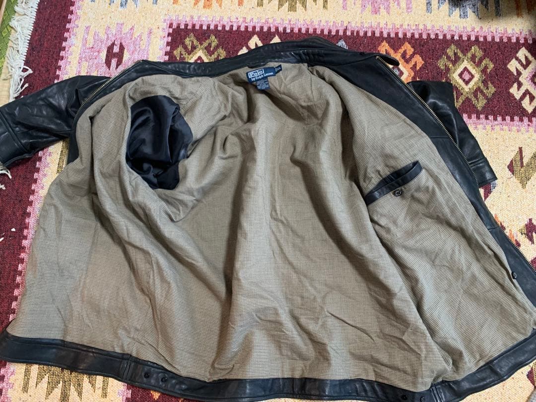 ジャケット・アウター Ralph Lauren lamb leather jacket