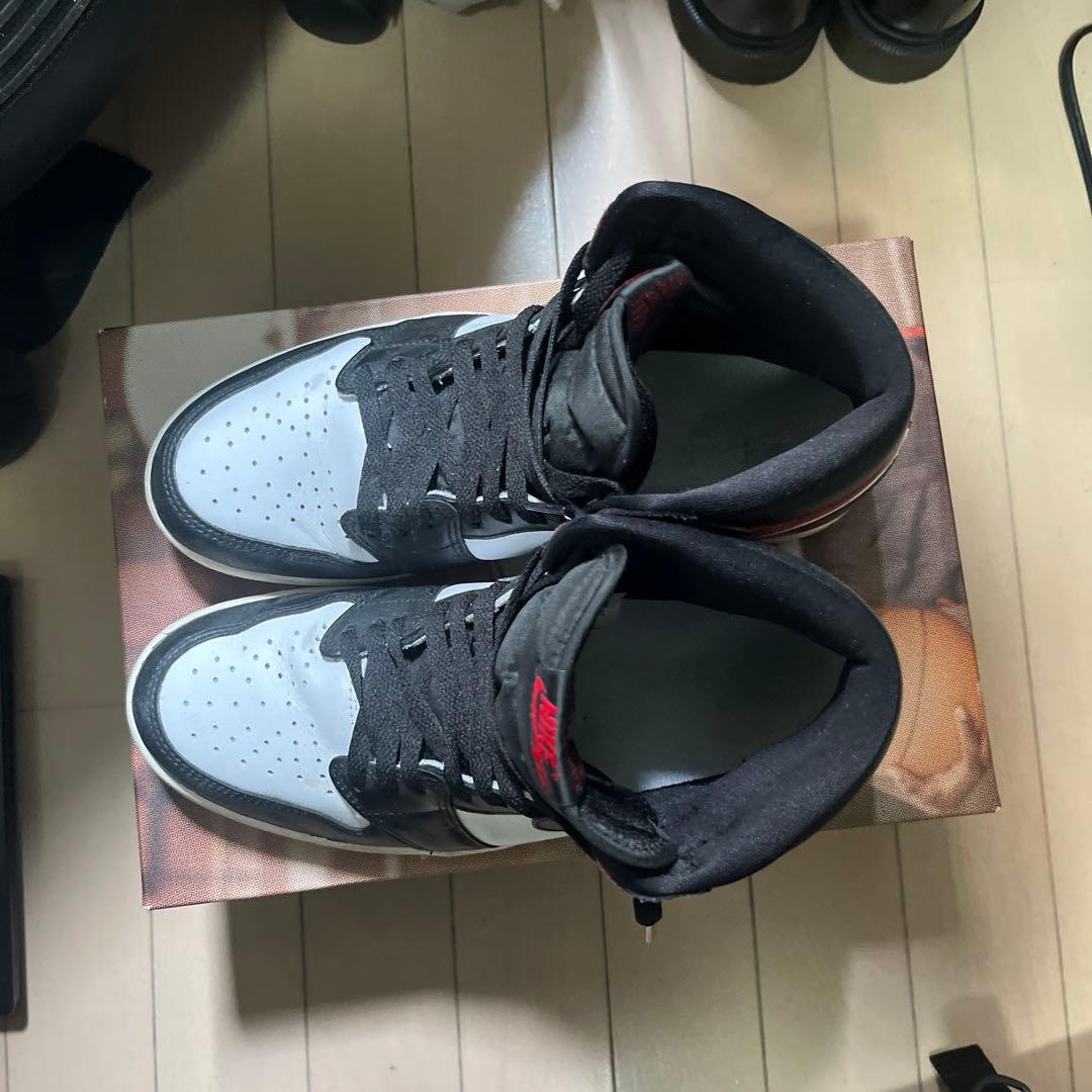 エア ジョーダン 1 レトロ HIGH OG Black Toe