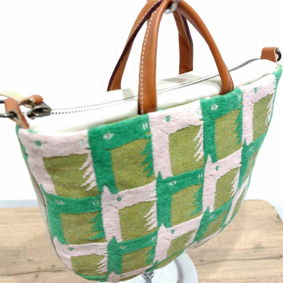 ミナペルホネン/thoroughbredサラブレットネマスタード/ロングミニラウ