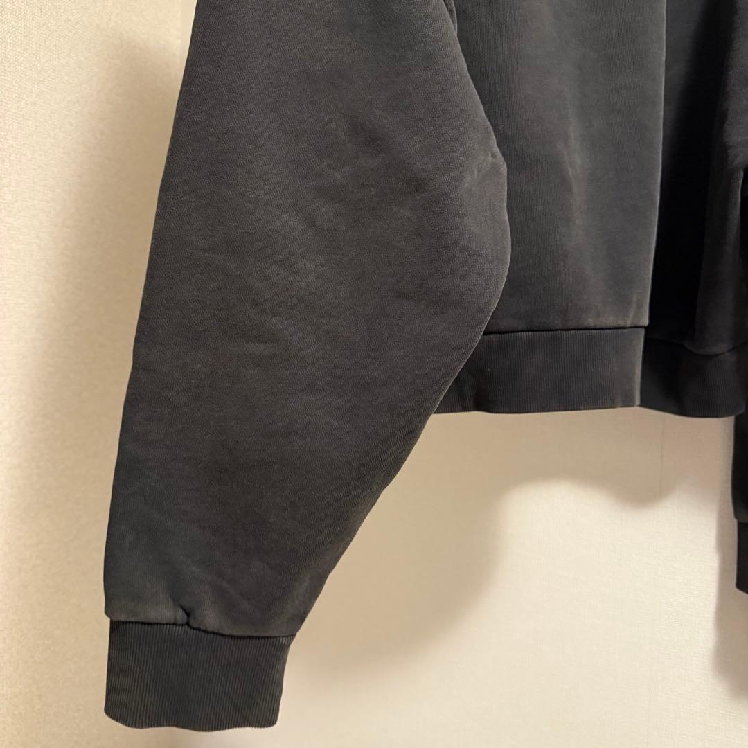 ENTIRE STUDIOS ETERNAL ZIP ウォッシュドブラック M