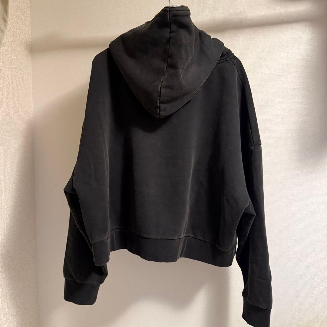 ENTIRE STUDIOS ETERNAL ZIP ウォッシュドブラック M