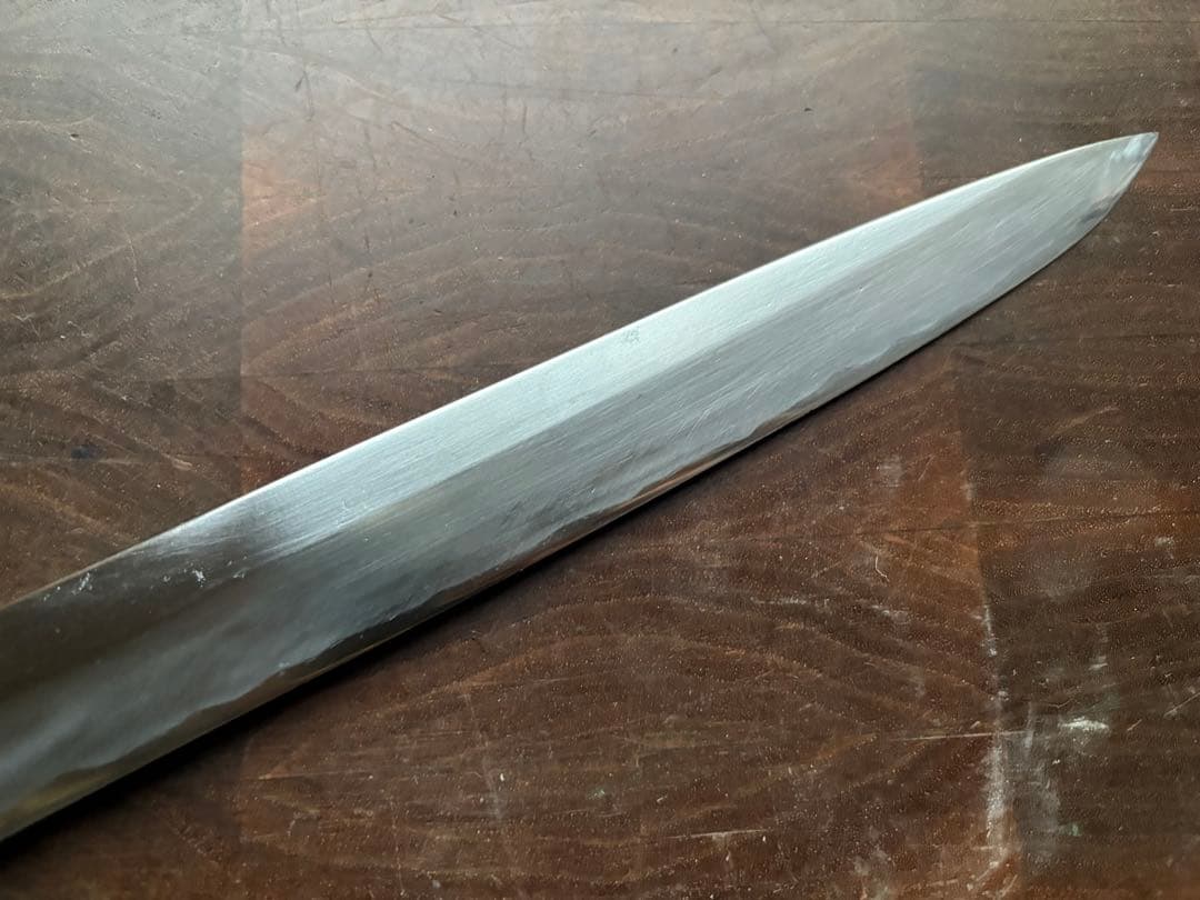 重房　霞　柳刃　270mm 9寸　包丁　和包丁　会津　黒檀　八角柄