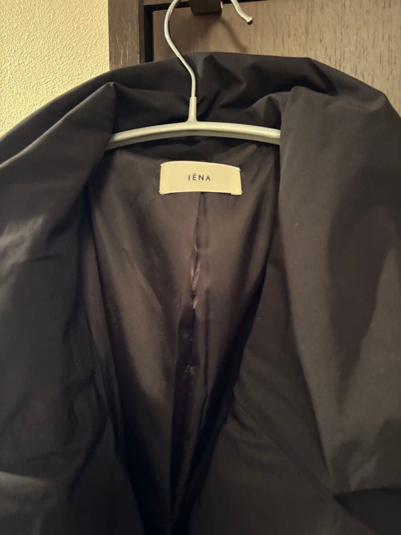 値下げ　美品　IENA 撥水テイラーコクーンダウン