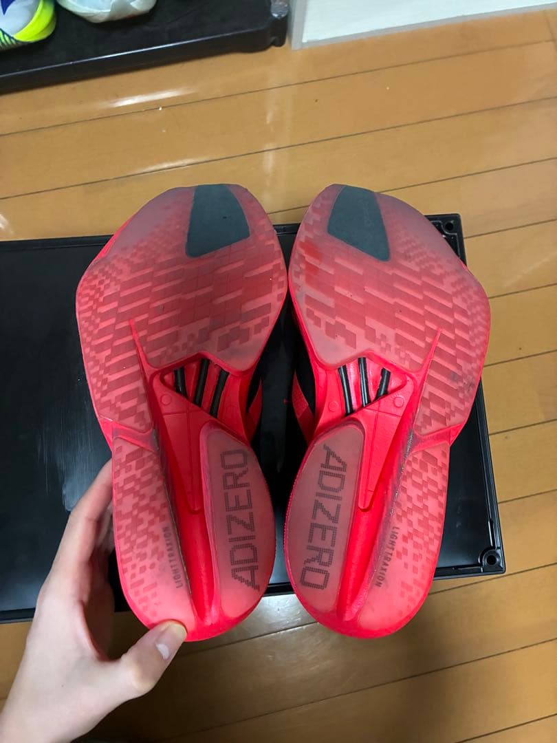 アディダス　アディゼロアディオスプロ4 メンズ26.5cm