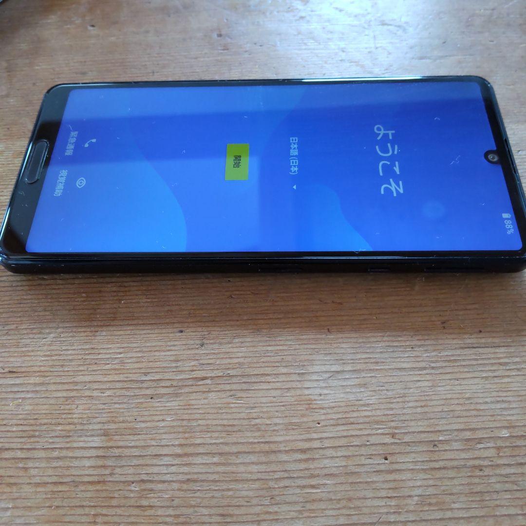 AQUOS sense4 スマホ本体とレザーカバー