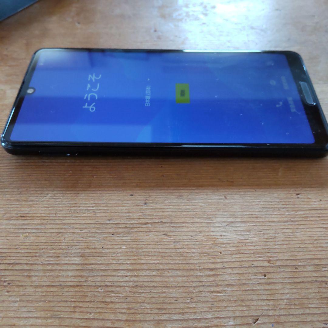 AQUOS sense4 スマホ本体とレザーカバー