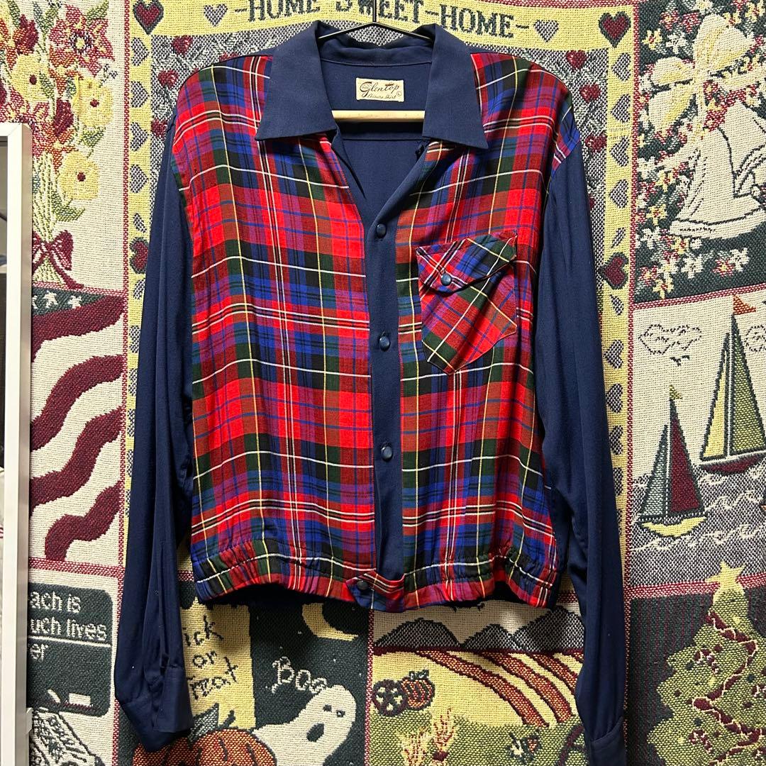 ほ*る様 50s レーヨンギャバシャツジャケット