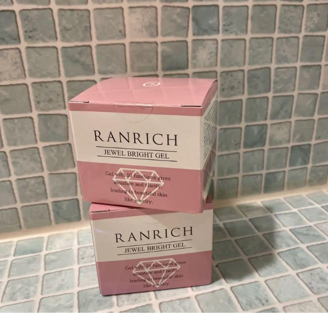 【未開封】薬用ランリッチ美白オールインワン宝石ジェル2つセット