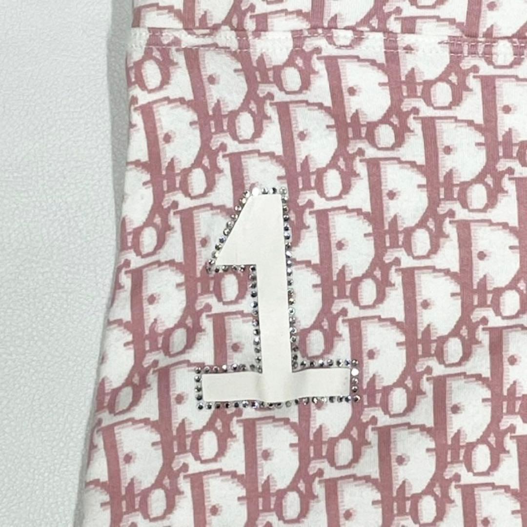 Christian Dior チューブトップ トロッター ピンク