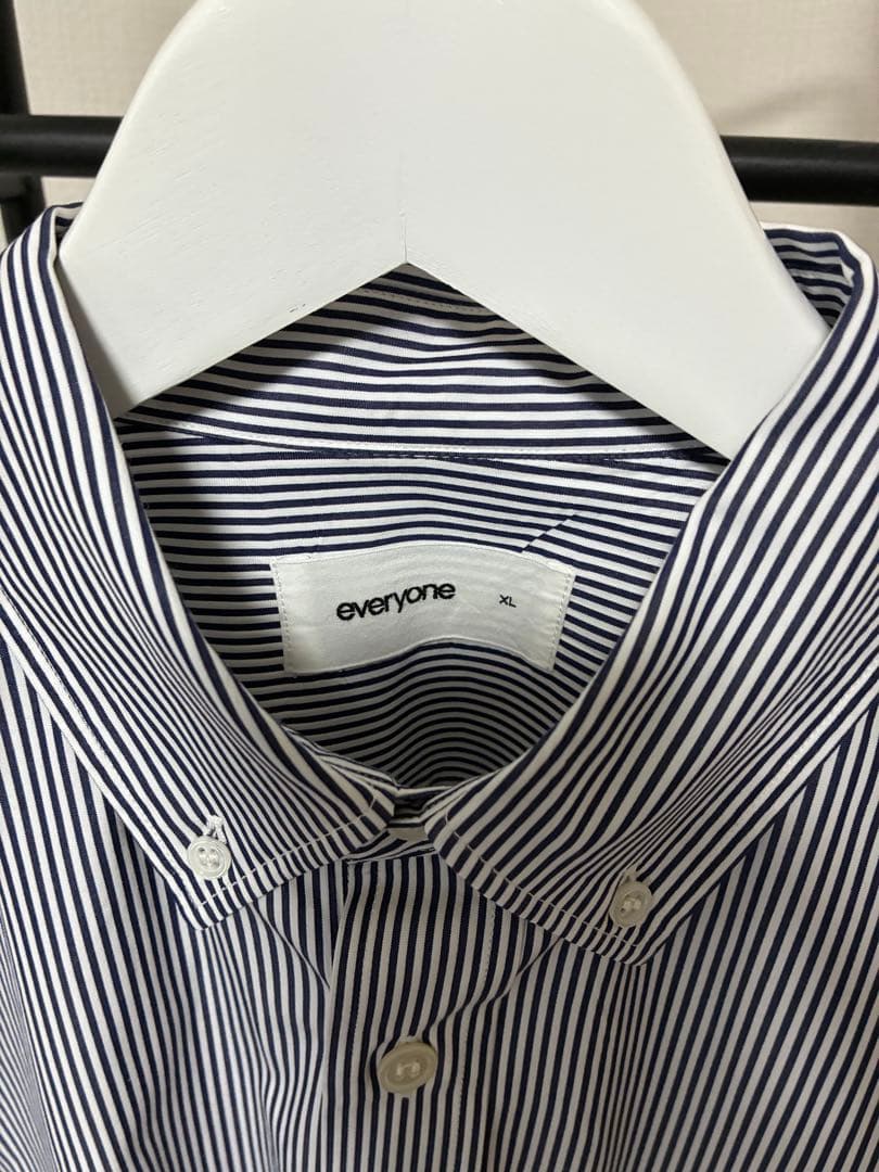 everyone classic button down shirt ストライプ