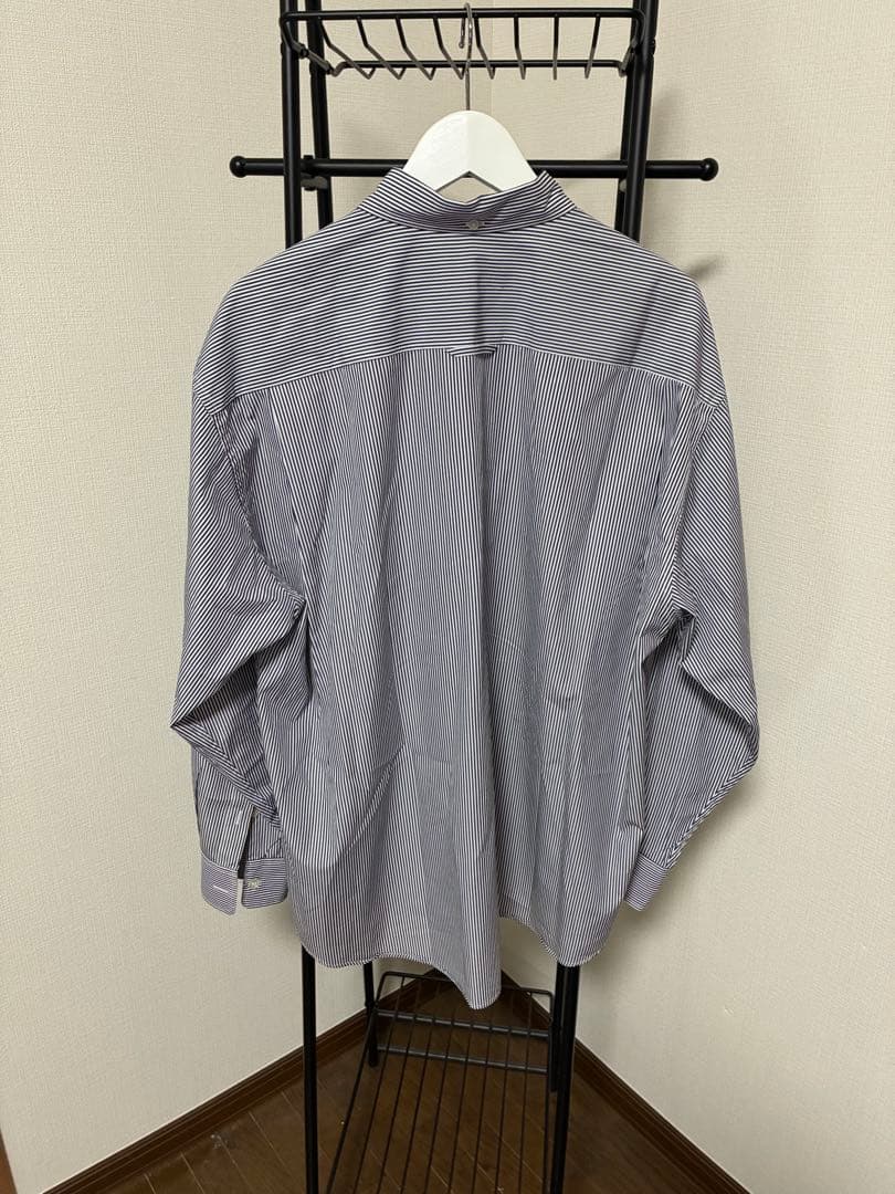 everyone classic button down shirt ストライプ