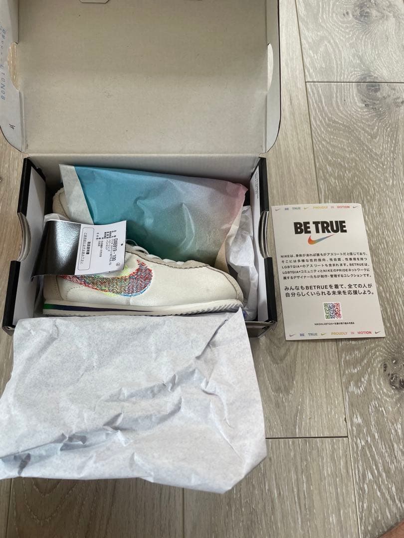 新品未使用　Nike TD Cortez Be True