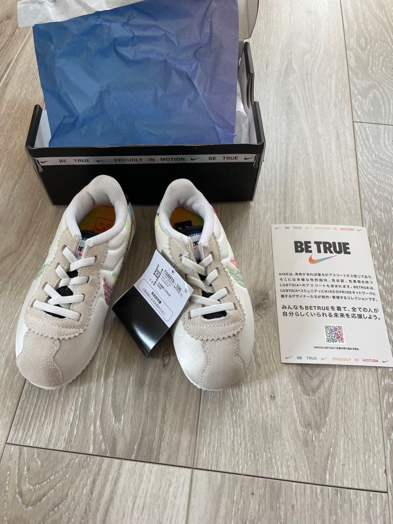 新品未使用　Nike TD Cortez Be True