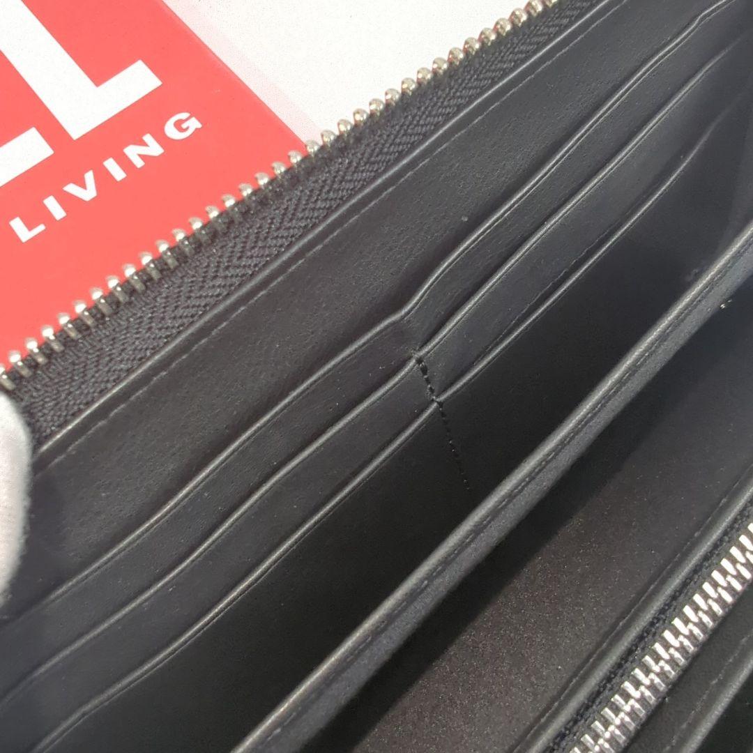 【美品】DIESEL ディーゼル 長財布 D ロゴ ジッピー ラウンド ジップ