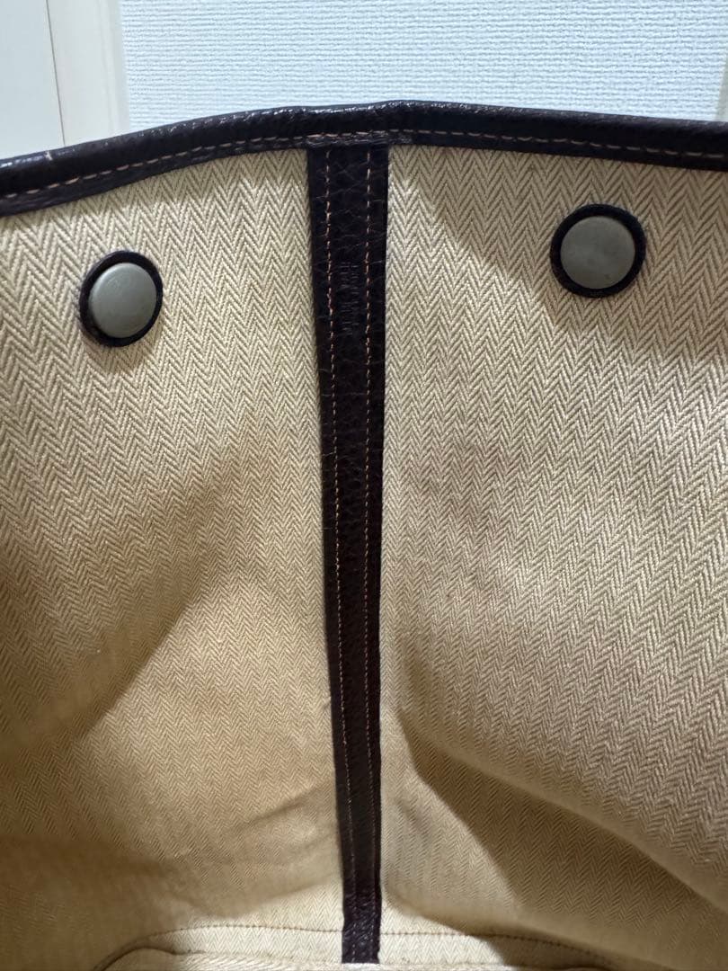 HERMES ガーデンパーティー GM アマゾニア エルメス 経年劣化品