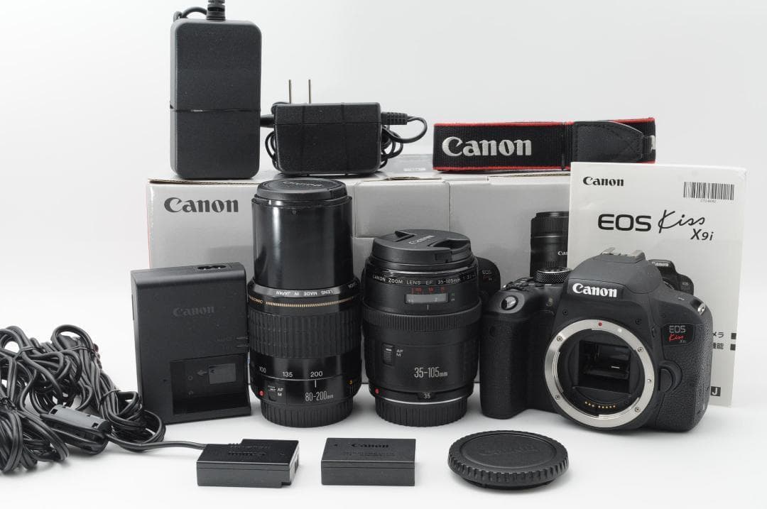 ●新品級⑥● Canon EOS Kiss x9i ダブルレンズ ワンオーナ