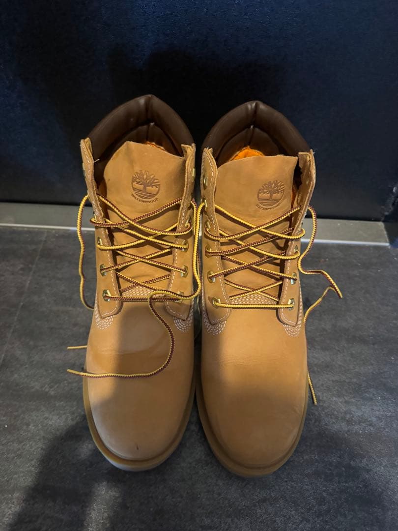 Timberland ブラウン ワークブーツ