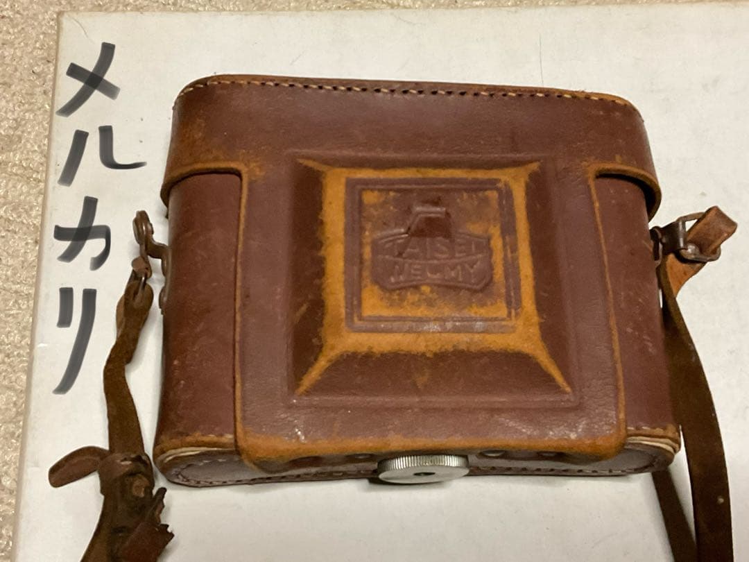 タイセー／ウエルミー6。蛇腹式カメラ。【クラッシックカメラ　美品ケース付き】。