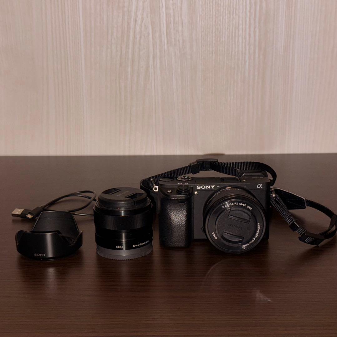 α6400 標準レンズキット＋FE35mm F1.8 セット