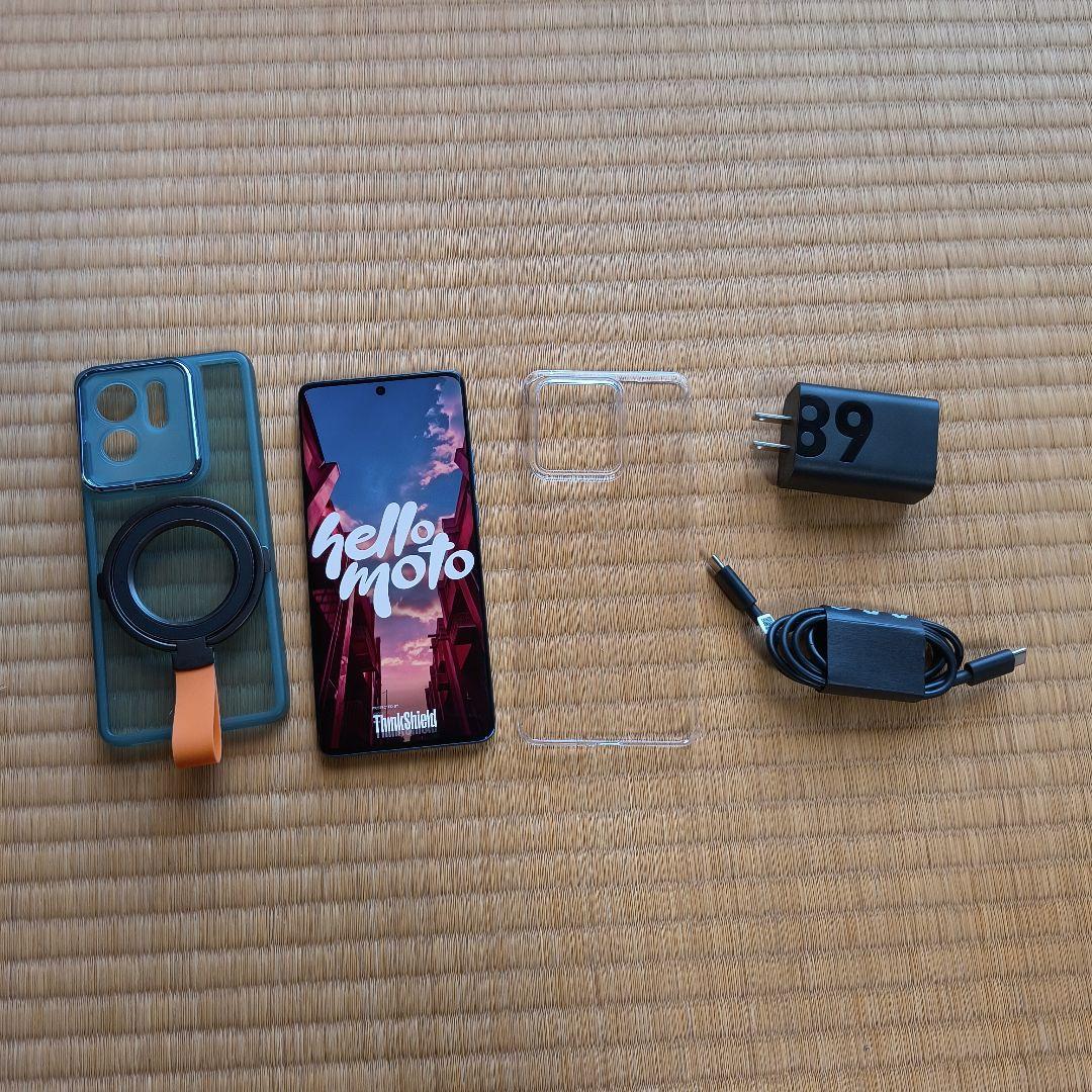 motorola edge 40 8GB/256GB ルナブルー　付属品全部あり